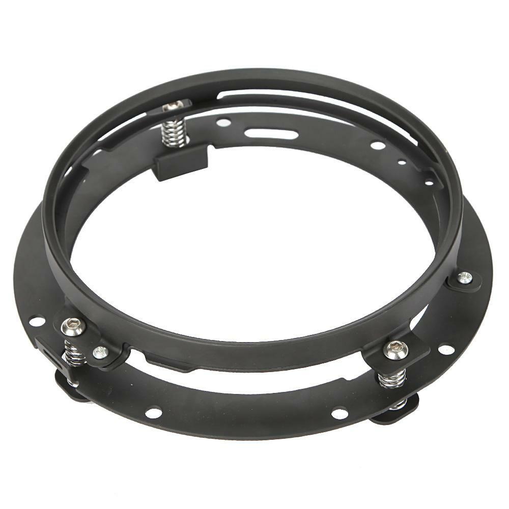 7" Inch LED Headlight Adapter Mounting Ring Bracket Head Lamp Motor Round Mount