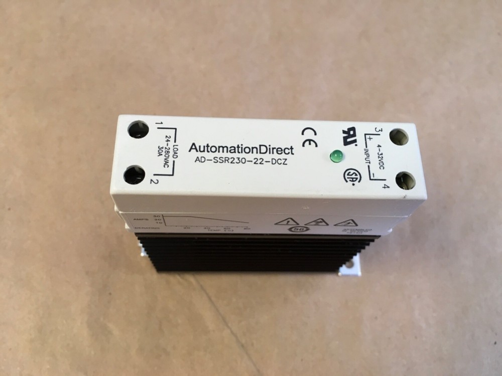 AutomationDirect AD-SSR230-22-DCZ Solid State Relay (KB)