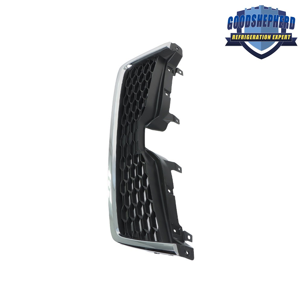 3Pcs For Subaru Forester 2014-2018 Front Bumper Upper Grille Replacement Plastic