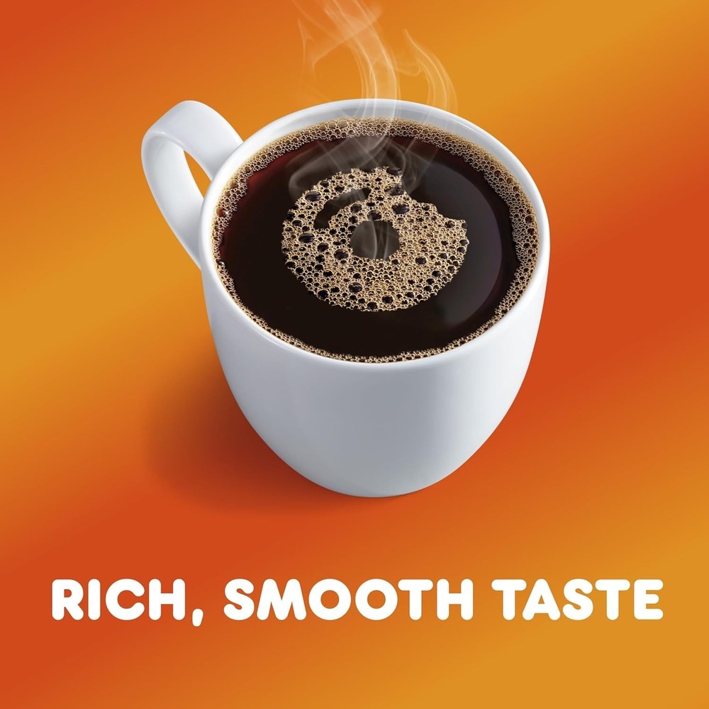 Dunkin’ Original Blend Medium Roast Ground Coffee, 30 oz Canister
