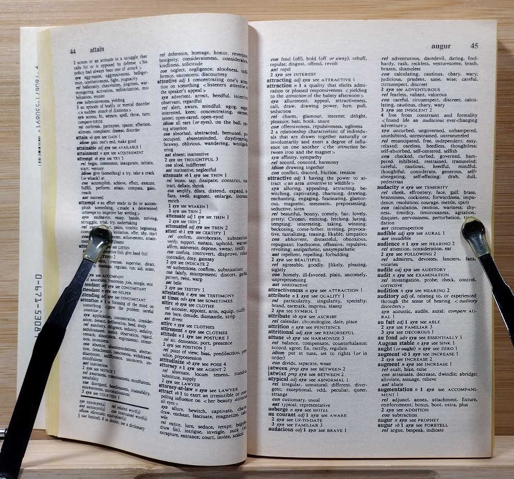 The Merriam-Webster Thesaurus (1978, Paperback)