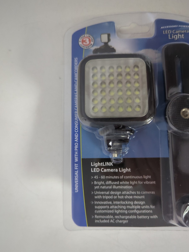 LED CAMERA LIGHT MODEL: LIGHT-LINK