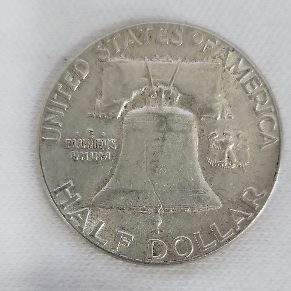 1950 Franklin Half Dollar in AU Condition