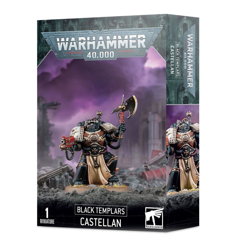 Castellan Black Templars Warhammer 40K Space NIB