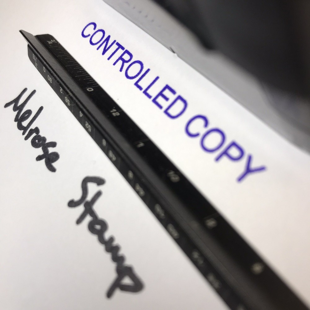 Controlled Copy Self Inking Stamp Purple Ink Ideal 4913