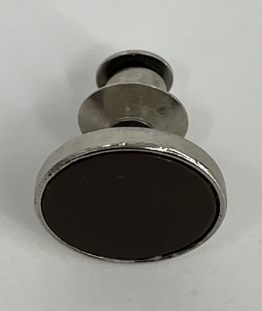 Black Tie Pin Lapel Collectible Plain Minimalistic Formal