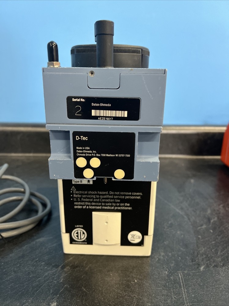 Datex Ohmeda Model Tec 6 Plus Anesthesia Vaporizer (Desflurane)