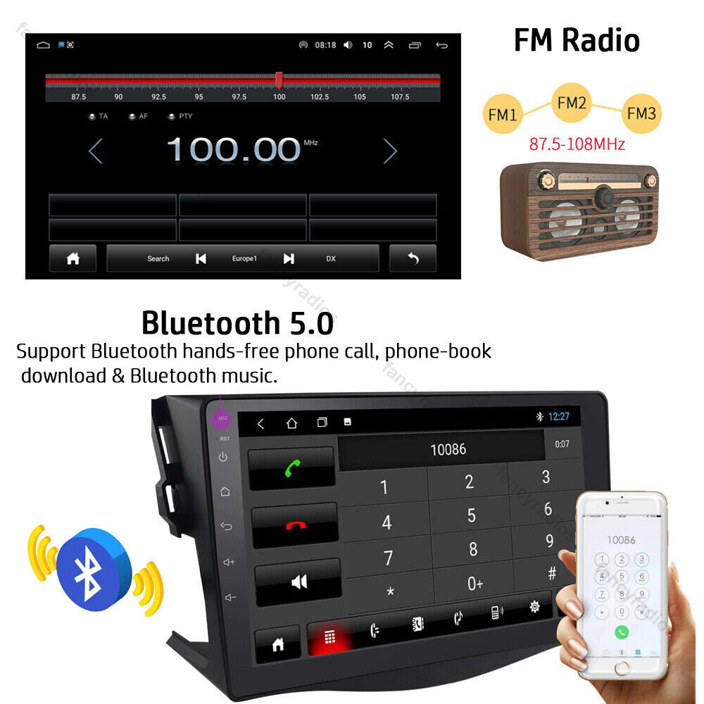 Android 15.0 For Toyota RAV4 2007-2011 Car Radio Stereo GPS Navi WIFI Bluetooth