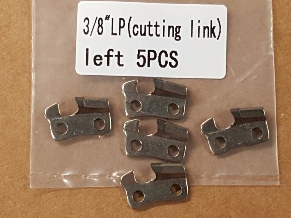 5pc x RIGHT Side Cutting 3/8" Type 90 91 *Solid Carbide Chainsaw Link Repair Set