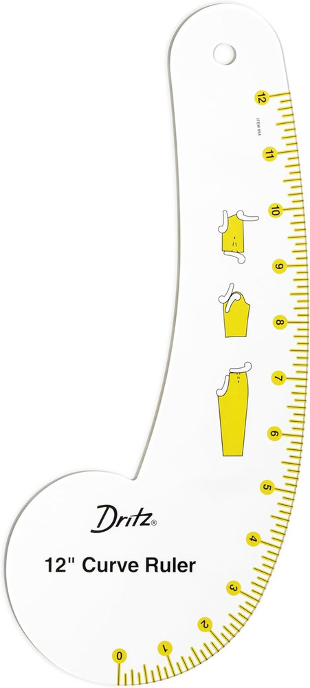 Sewing Ruler Set: Curve, Hip & Styling Design Rulers for Perfect Patterns