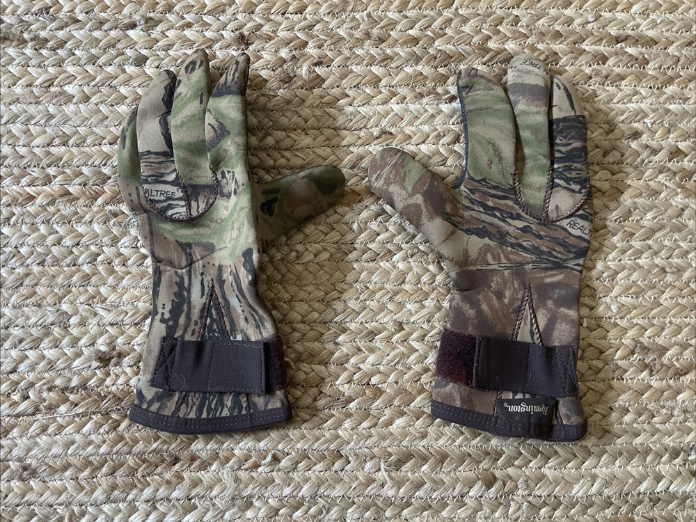Real Tree Remington Gloves Camo Size XL
