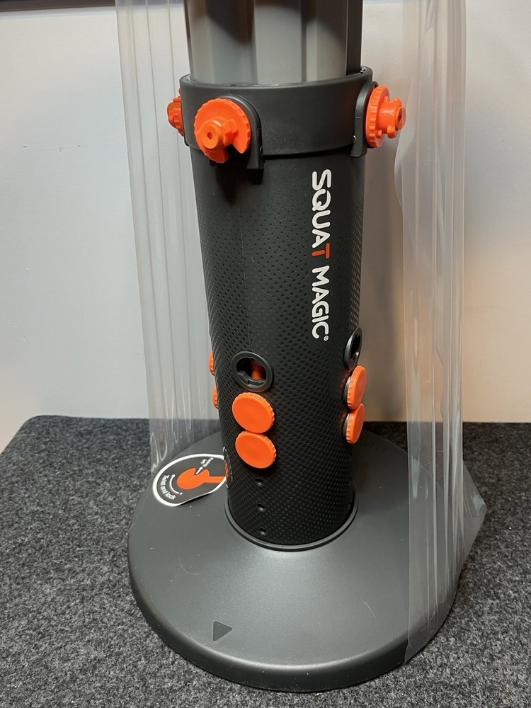 Squat Magic Exercise Device Open Box Missing Resistance Band