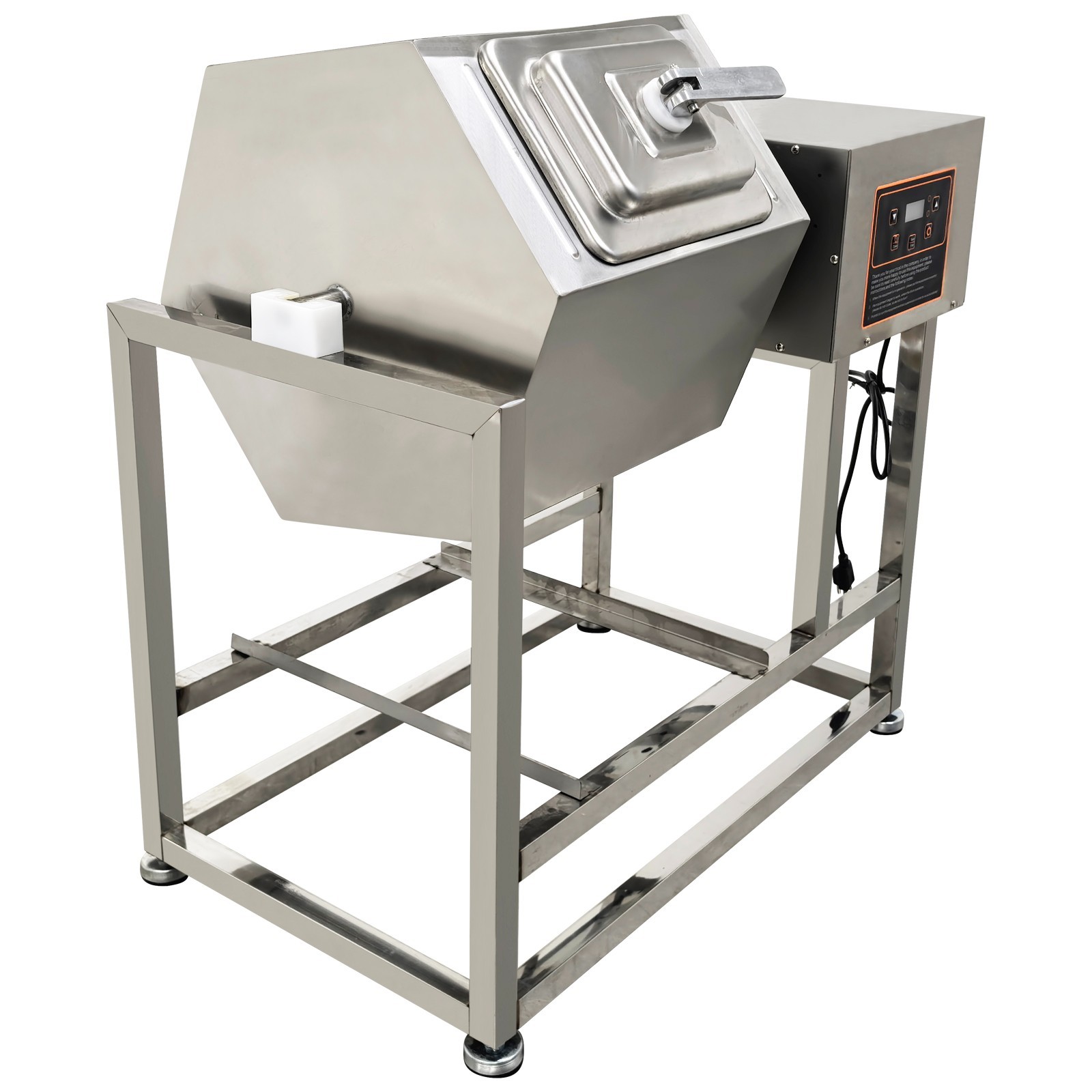 70L Commercial Meat Tumbler Marinator Machine Stainless Steel Electric Food Mari
