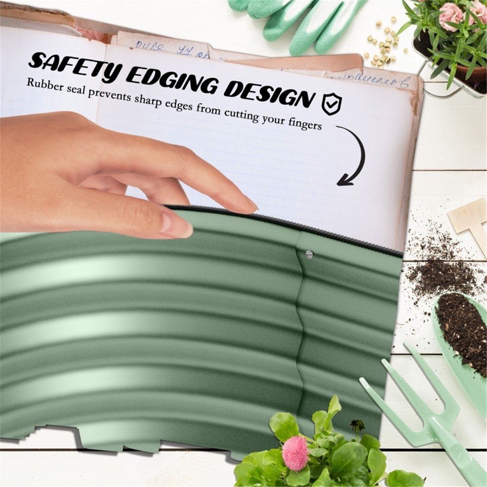 Raised Design Garden Bed Galvanized Planter