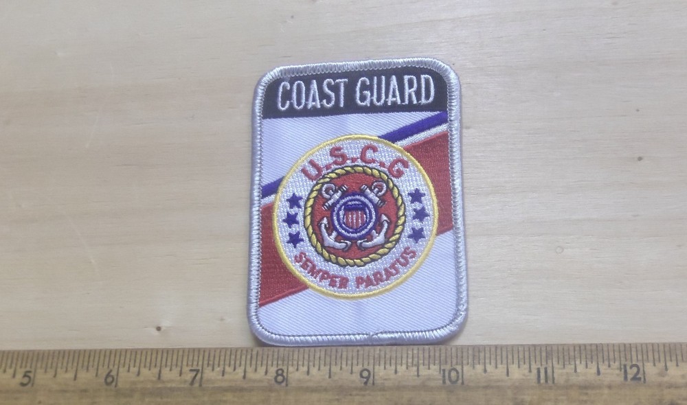 US Coast Guard Logo - Semper Paratus Embroidered Patch
