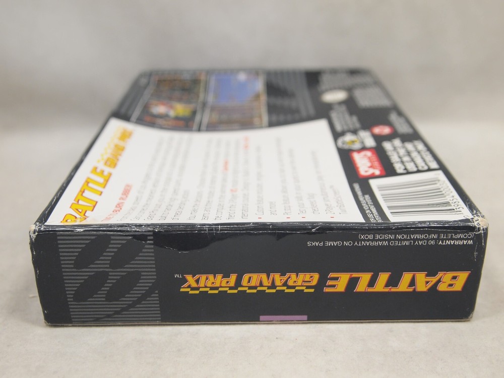 Battle Grand Prix (Super Nintendo | SNES) Authentic BOX ONLY