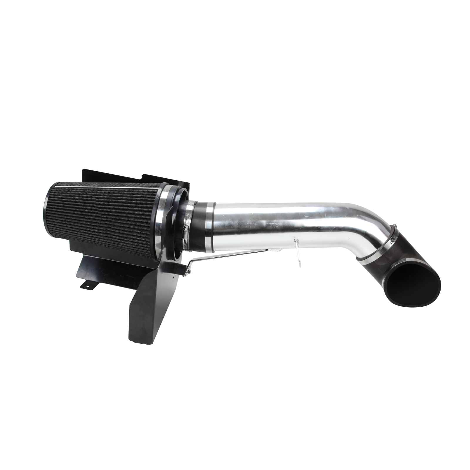 Fit 99-07 Chevy GMC V8 4.8L/5.3L/6.0L 4" Cold Air Intake Kit+Heat Shield Black