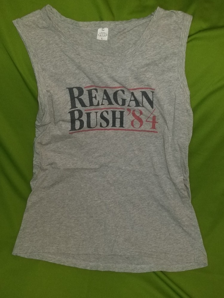 Reagan Bush '84 Large Tank Top