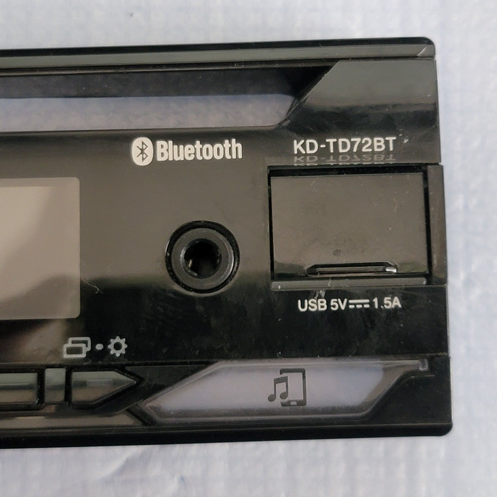 JVC KD TD72BT Detachable FACEPLATE ONLY TESTED