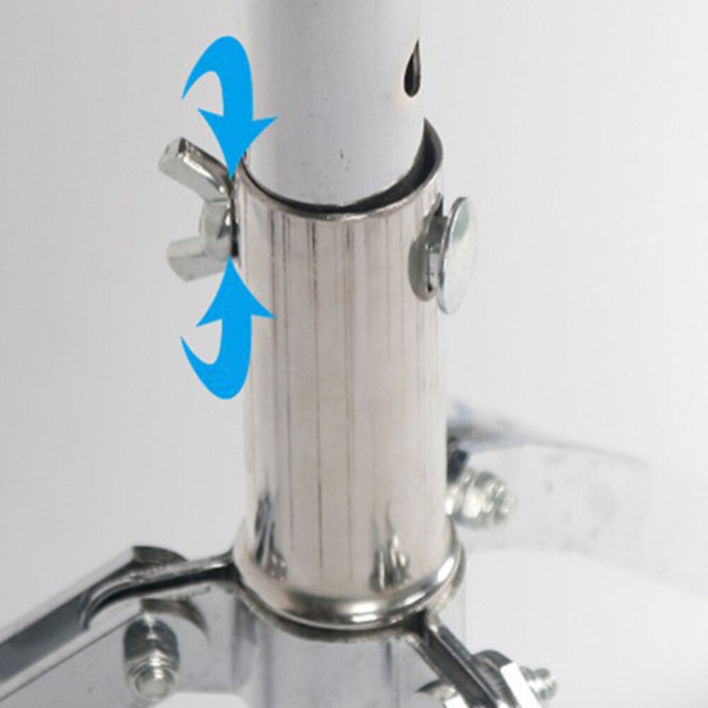 US Drum Throne Height Adjustable Padded Seat Drum Stool Thick Padded Foldable