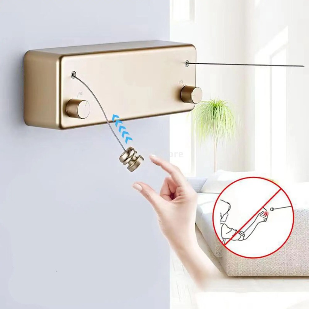 Laundry Lines Clothes Drying Line Retractable Clothesline for Balcony Hallway