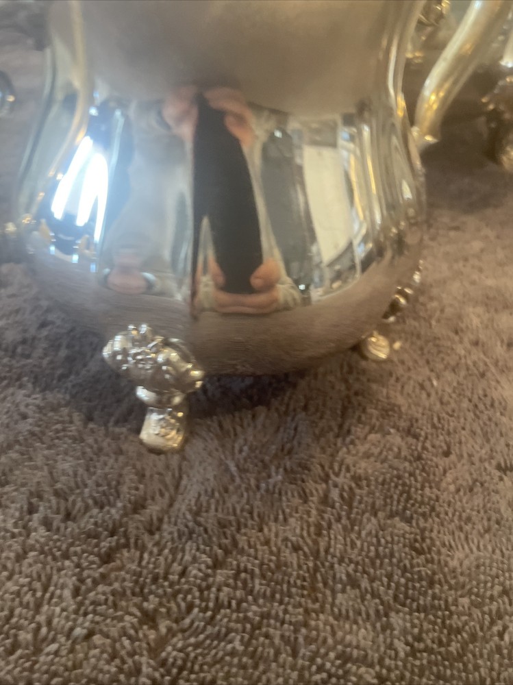 4 Piece Vintage International Sliver Co. COUNTESS Tea Set