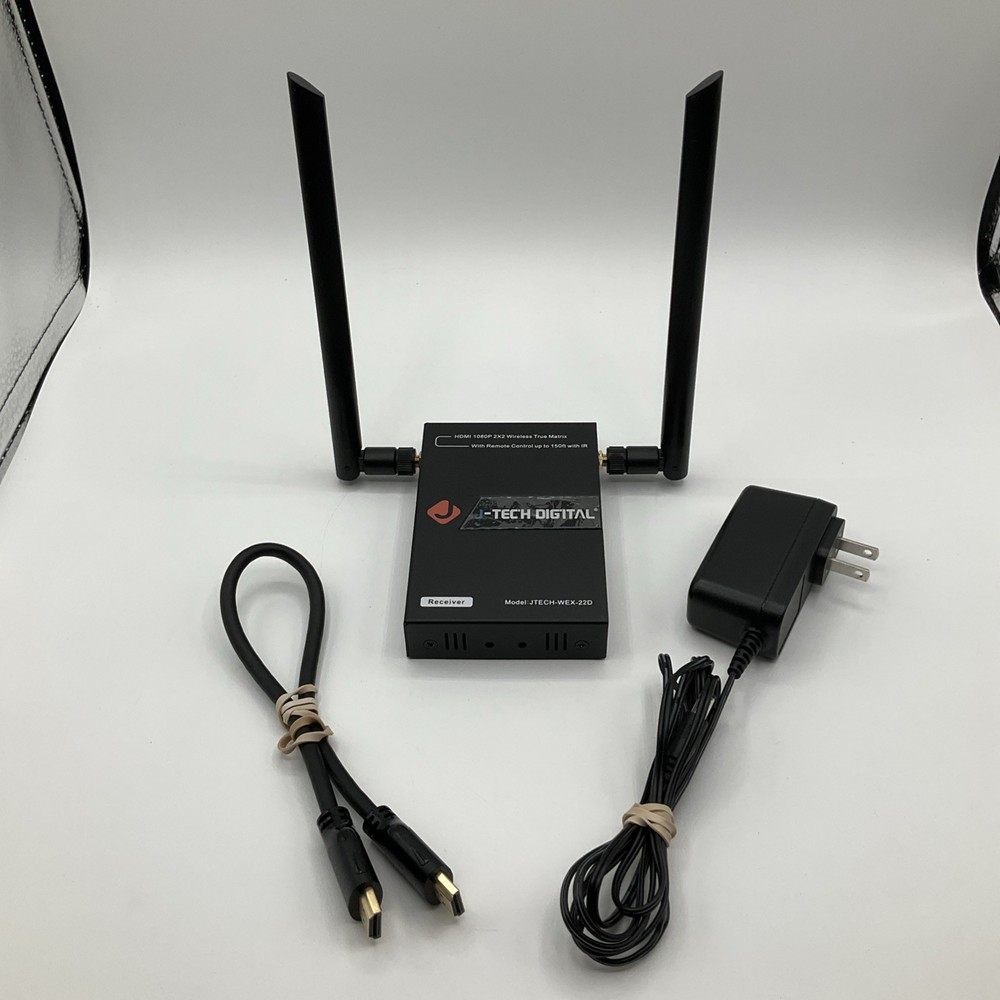 J-Tech Digital 1080p 2X2 Wireless True Matrix JTECH-WEX-200M Receiver
