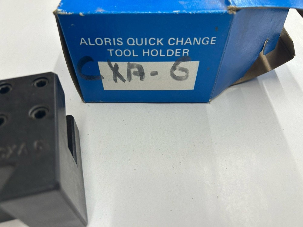 Aloris CXA-6 Quick Change Tool Holder Made In USA. NEW