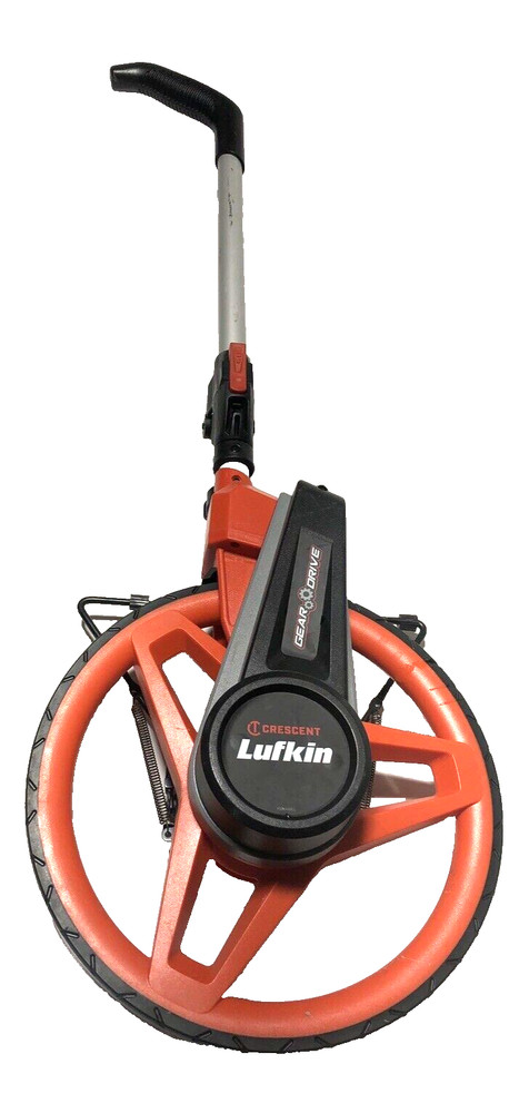 Lufkin Crescent Gear Drive Measuring Wheel Folding Contractor Model PSMW48CL