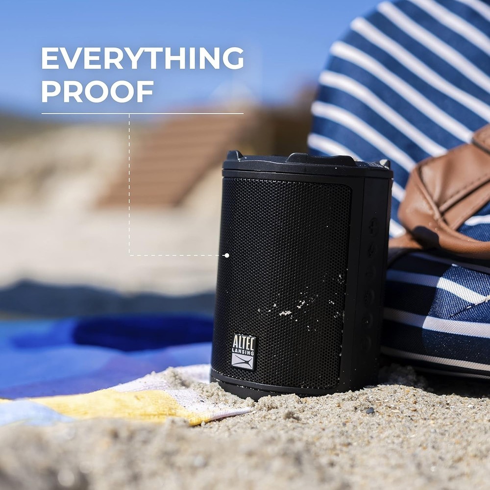 Altec Lansing HydraMotion EverythingProof Wireless Bluetooth Waterproof Speaker