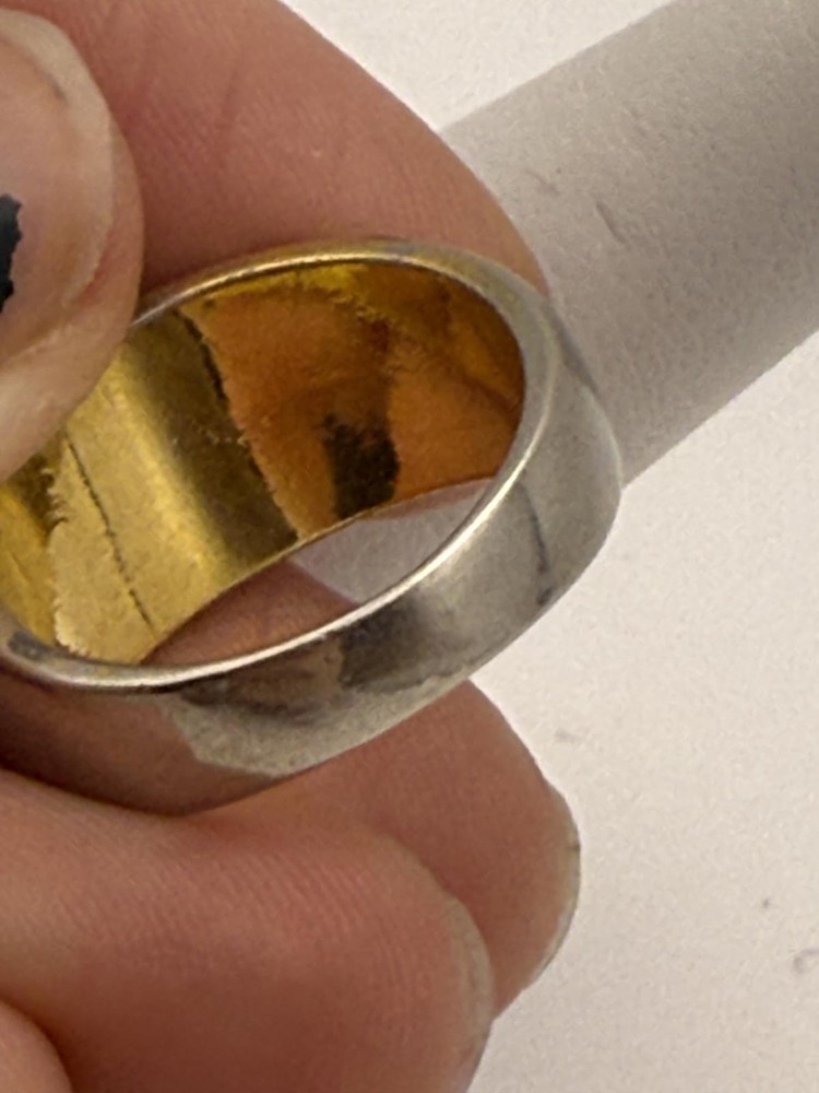 Chunky Animal Print Pattern Ring 6.5