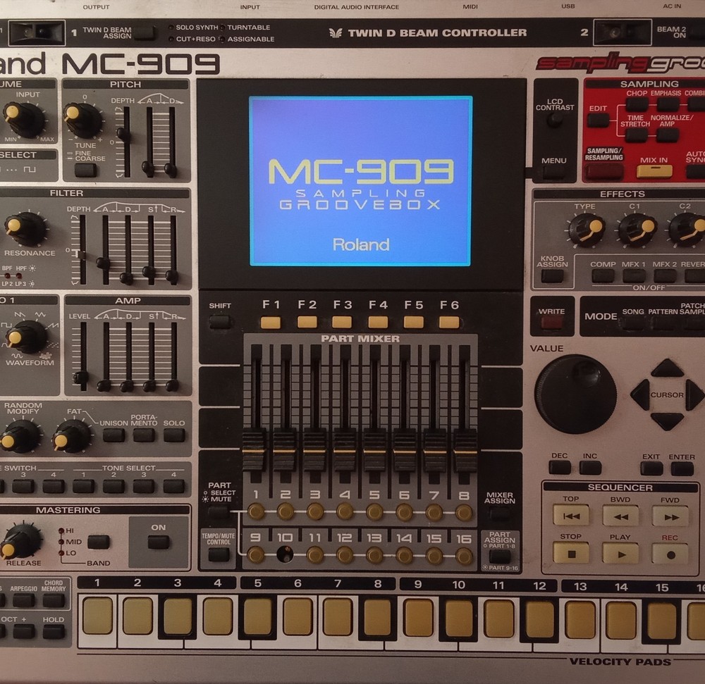 Roland MC 909 - Original display (also compatible with Roland E600)