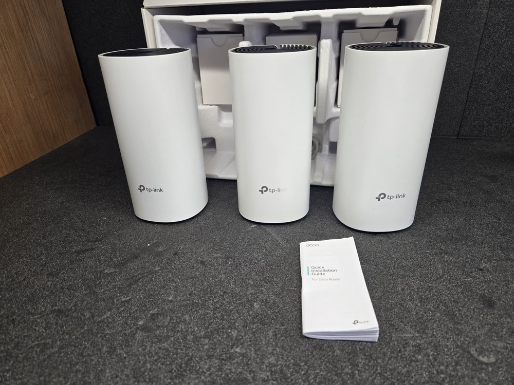 TP Link Deco M4 (3-Pack) Wi-Fi System, OBN, K4