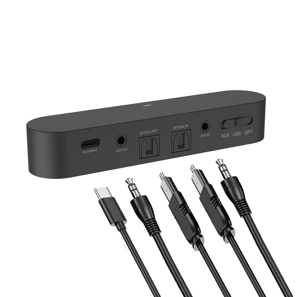 Eppfun LE Audio Bluetooth 5.4 Transmitter AptX Lossless TV PS5 AUX USB