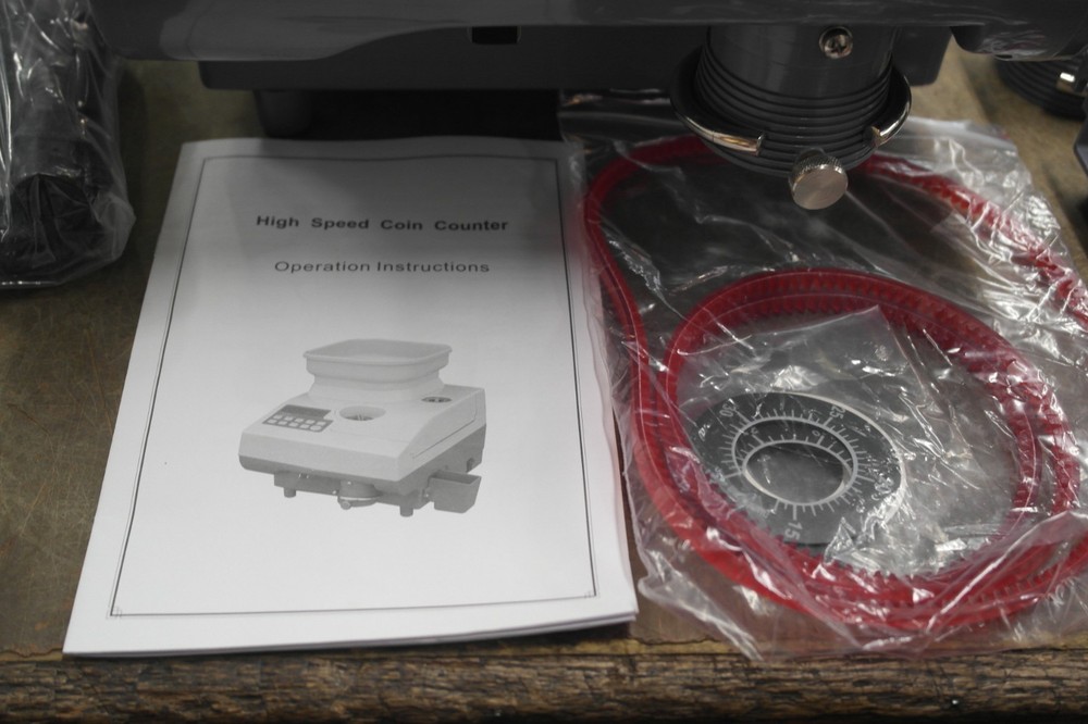 Coin Counter CS-2000 w/ Accessories