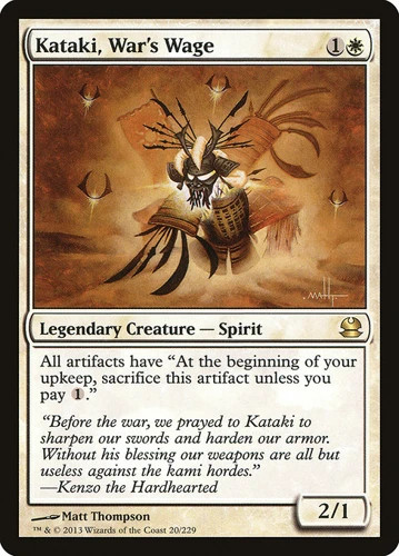 Kataki, War's Wage MMA LP MTG