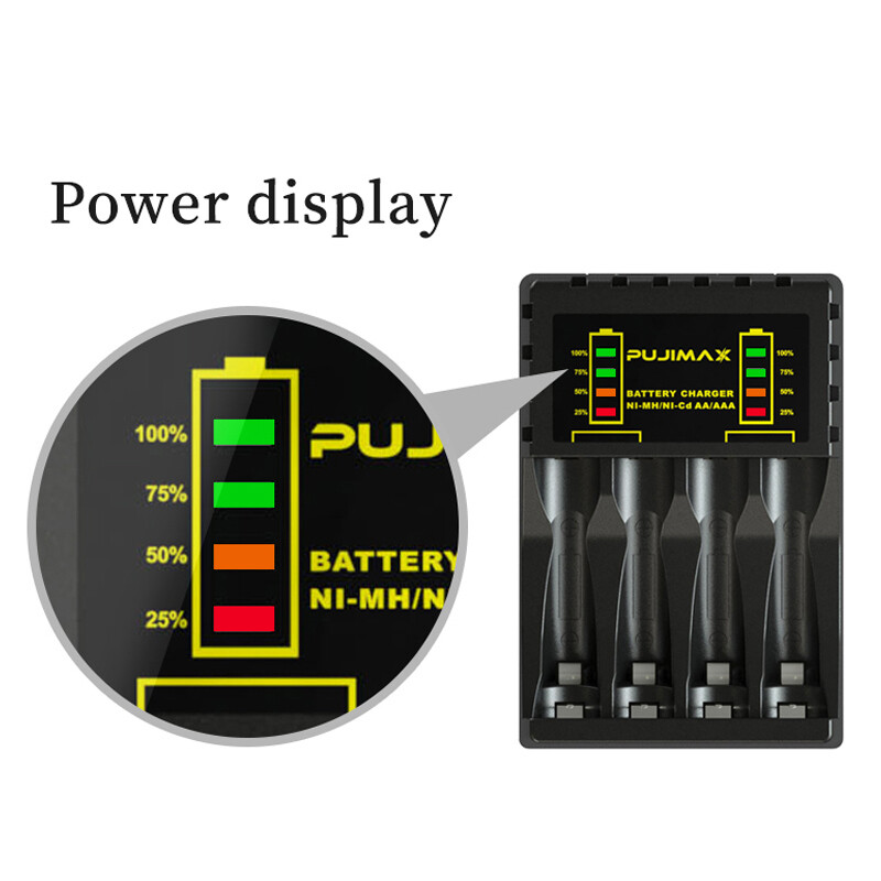 Universal USB Battery Charger 100%Fast Charger AA AAA Rechargeable Batteries LOT