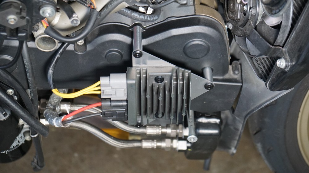 Ducati 848 1098 1198 Voltage Regulator Relocation Bracket