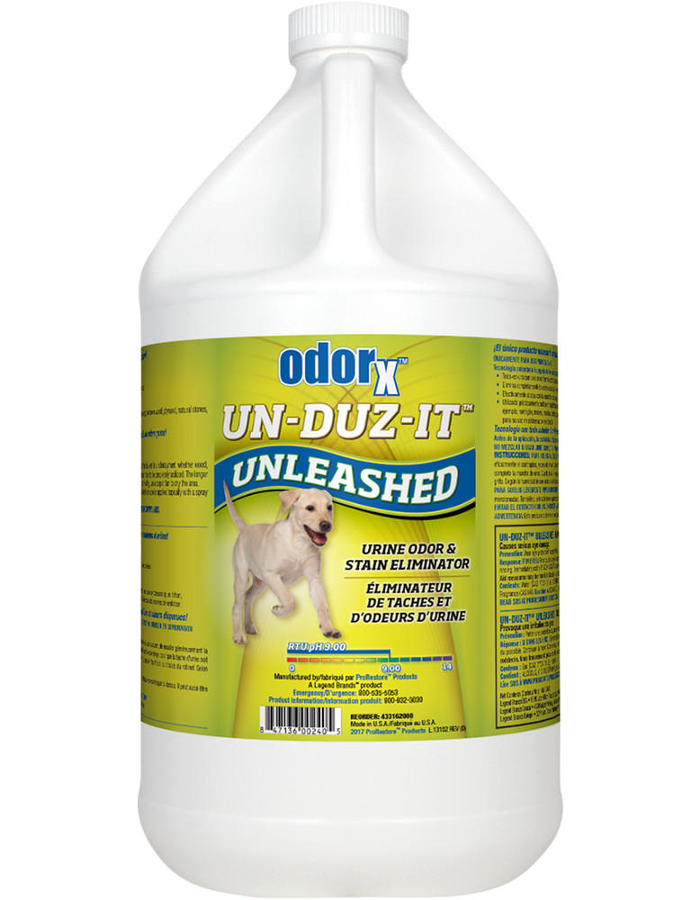 OdorX Un-Duz-It Unleashed (case 4x1 gallon)