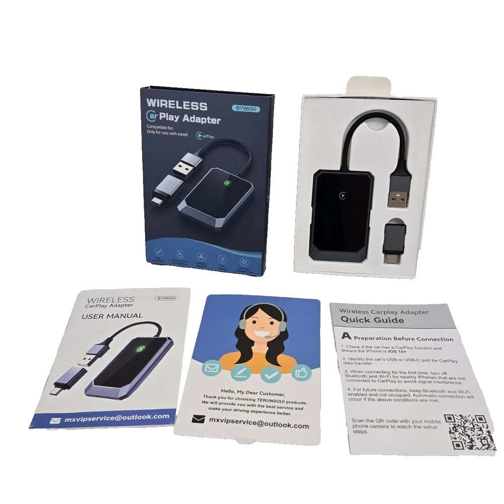 Wireless Car Play Adapter BY960H