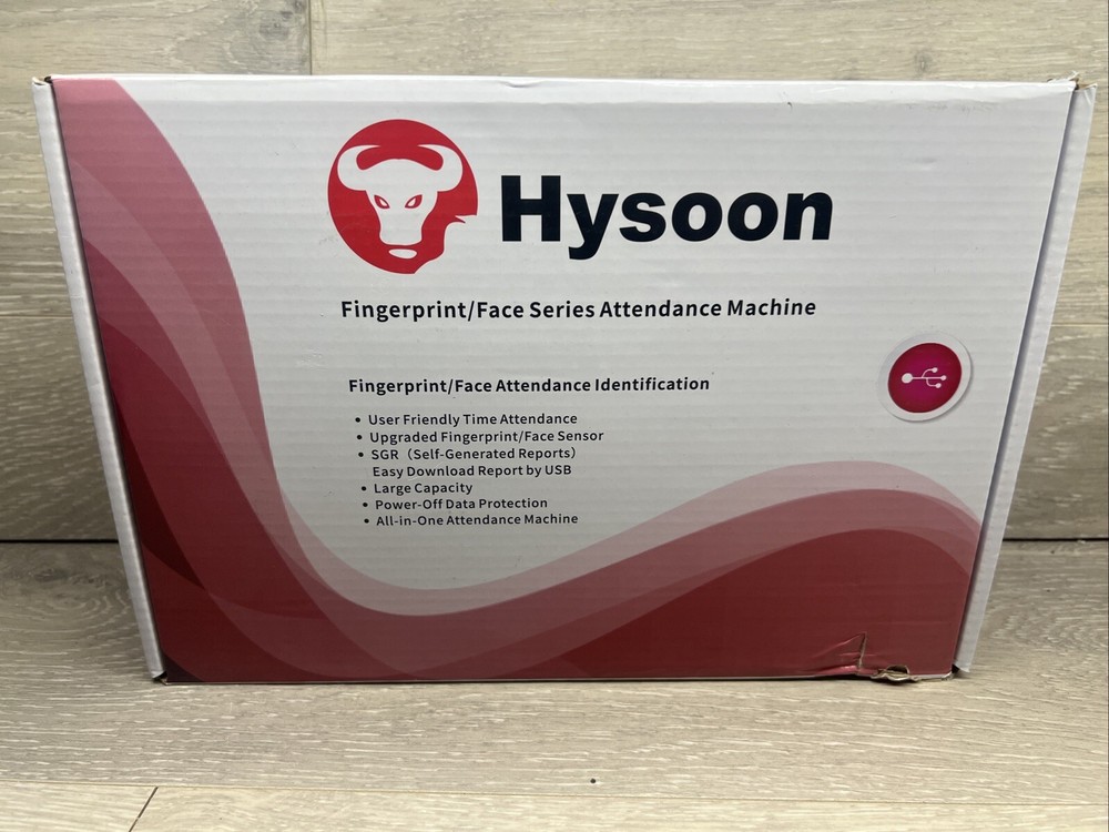 Hysoon Time Clock W/ Face and Fingerprint Recognition HY2000