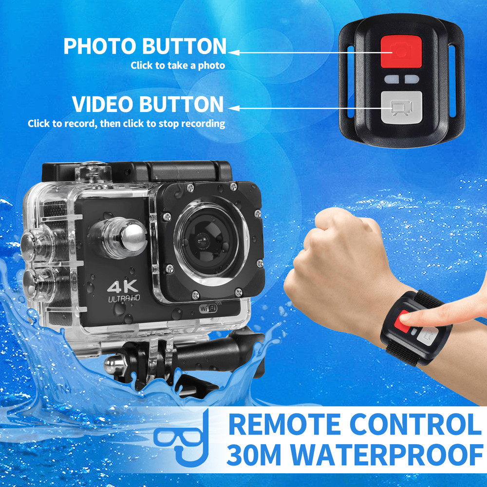 20 PACK 4K Action Camera