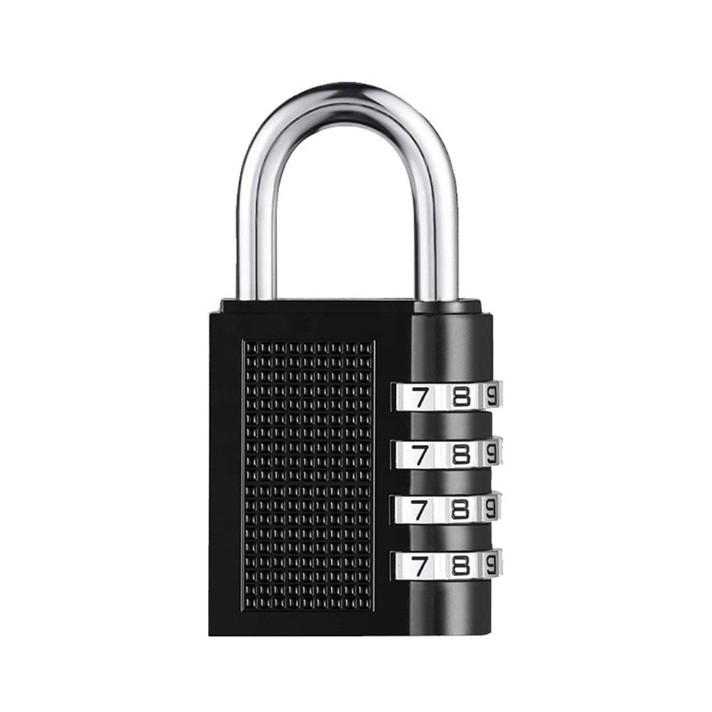 Combination Padlock Password Outdoor 4 Digit Long Shackle For Locker Fence
