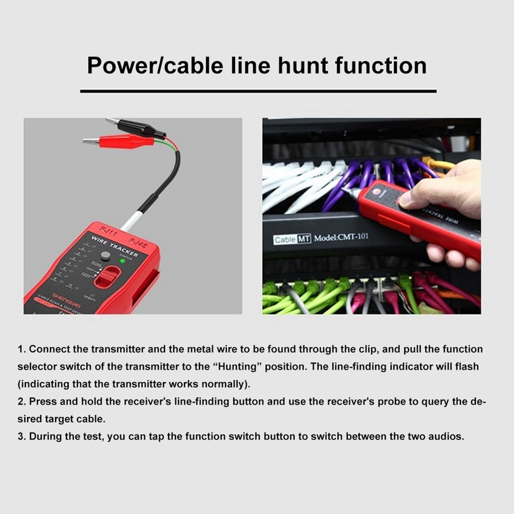 Cable Tester Multifunction Wire RJ45 RJ11 Cable❀