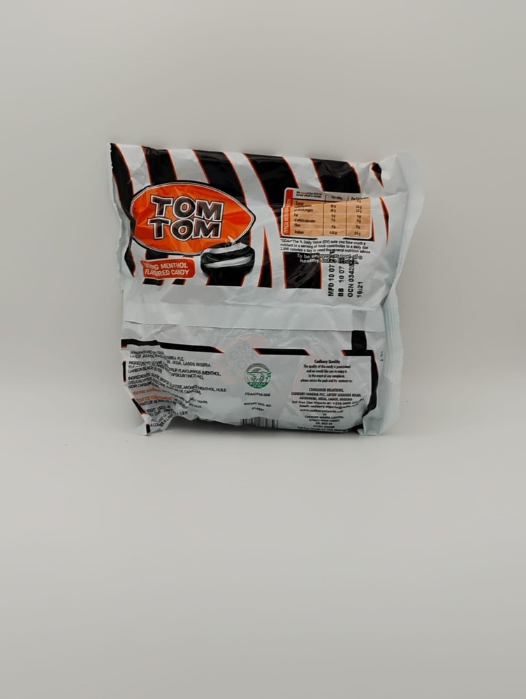 Tom Tom candy / Menthol flavored candy / 40 pieces