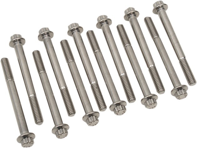 Feuling Engine Case 12-Point Stainless Steel Bolt Kit #3032 Harley Davidson