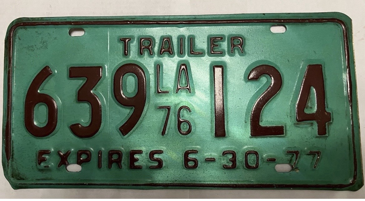 Lot of 3 Mix States original License Plates