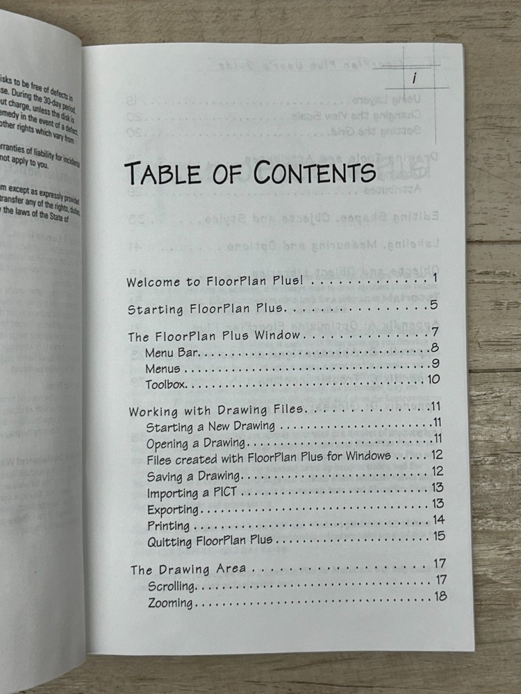 Vtg 1995 Floor Plan Plus 3.5" Floppy Disc & User Manual For Mac Version 1.1