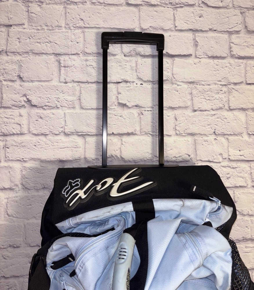 Fox Racing Motorcross Rolling Extended Handle Shuttle Roller Gear Travel Bag!EUC