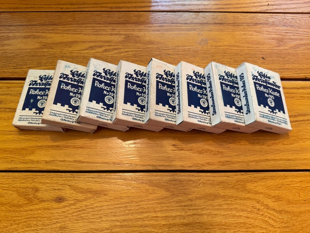 WWII GERMAN ORIGINAL PLAYING CARDS